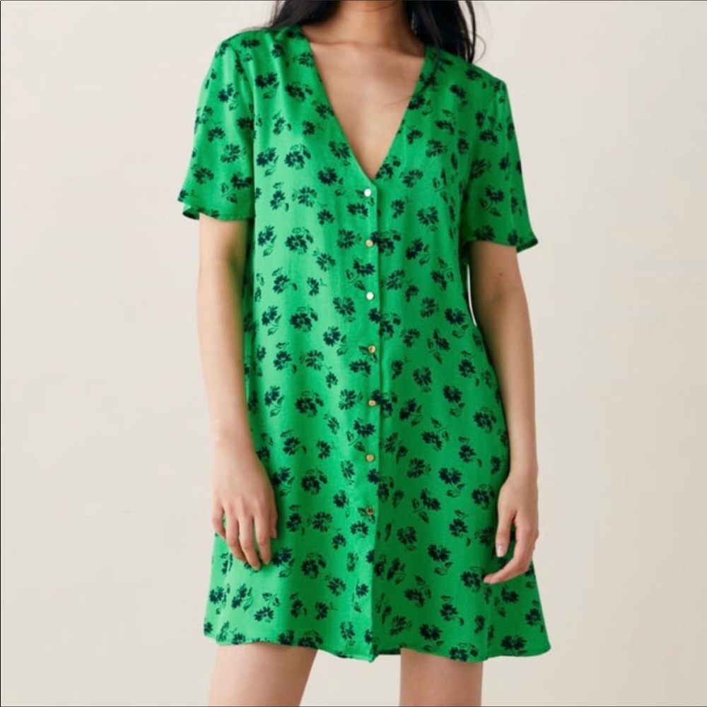 Zara floral print dress